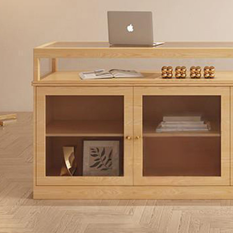 Armoire pour îlot central Log Log, H 39,37 po x l 86,61 po x P 23,62 po
