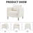 Velvet Accent Chair, Modern Tufted Single Sofa Armchair,Comfy Upholstered Armchair,Reading Club Accent Chairs for Bedroom Living Room-653325561