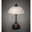 Metro Frosty Table Lamp