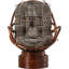 Fauteuil en polyester capitonné l 33 po Bolduc-16287870
