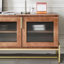Meuble télé compact en noyer noir-1927245100
