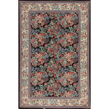 English Garden Collection Hand Knotted Wool Area Rug