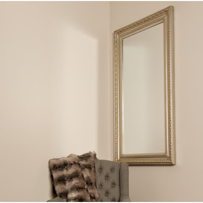 Kepner Wood Flat Wall Mirror