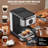 Espresso Machine 15 Bar Coffee & Espresso Maker & Milk Frother Steam Wand