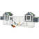 Ruislip Large Wooden Chicken Coop with Run and Nesting Boxes