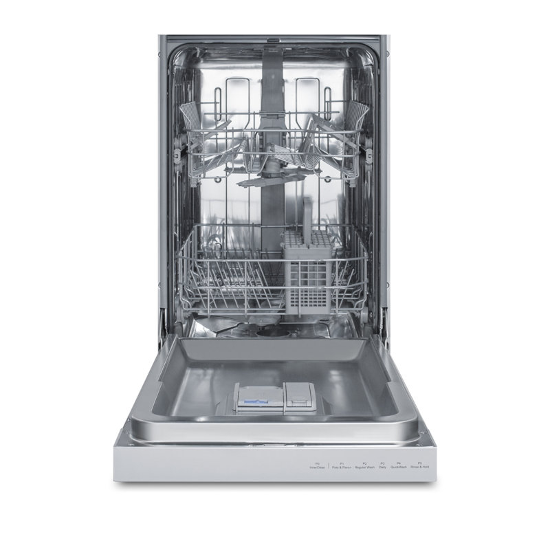 Summit Appliance Apartment Friendly 49 Decibel ENERGY STAR Certified Built-In Dishwasher Hybrid