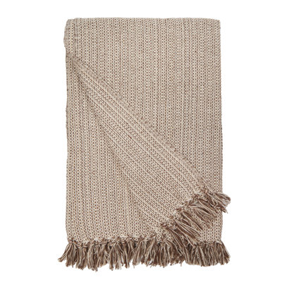 Julian Cotton Blend Hand Woven Throw Blanket