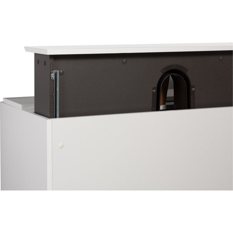 Meuble-lavabo flottant avec lavabo, mural et peu encombrant, idéal pour la conception et l'organisation de salles de bain modernes.