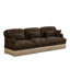 Canapé 3 places à imprimé léopard Comfy avec bordure à pampille, conception ergonomique et flexibilité modulaire pour les salons modernes-145503598-145503599