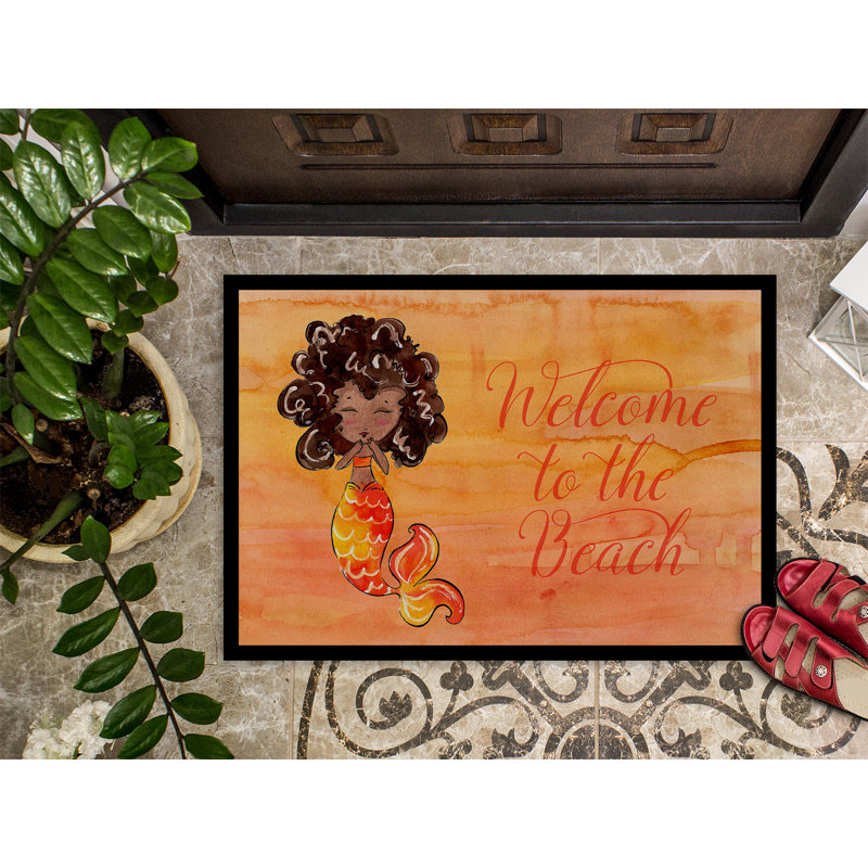Non-Slip Outdoor Doormat, Rectangle 18" x 27"