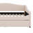 Upholstered Daybed With Light And Trundle-1162865311
