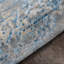 Tapis de couloir en polyester Beier Machine Made | Gris bleu | Conception orientale, tapis à faible épaisseur faits à la machine pour le salon, la chambre à coucher-1171396016