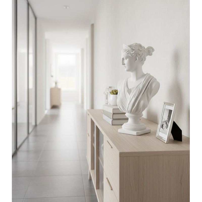 12.5" Greek Diana Statue - Classic Roman Bust Home Decor