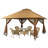  4m X 4m Pop Up Gazebo Canopy Tent W/ Netting Mesh Sidewalls
