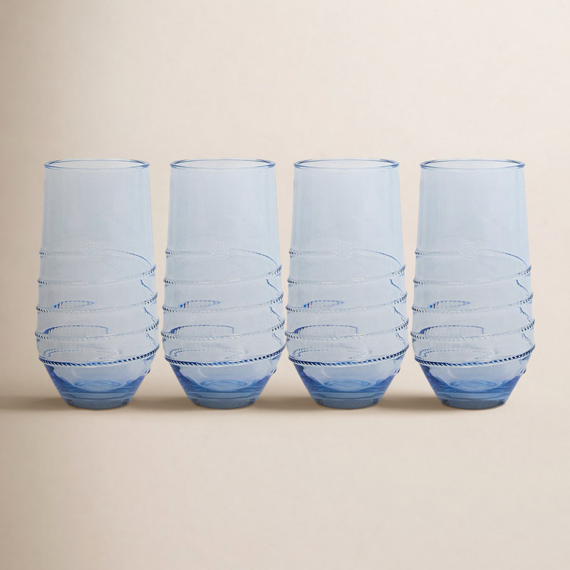 Amalia Acrylic Small Tumbler, Ocean, 18.5 Oz.