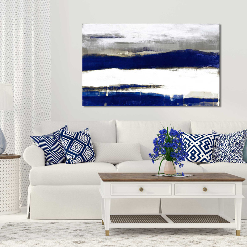 «Royal Stratascape» par Lanie Loreth - impression sur toile tendue, H 24 po x l 40 po x P 1,5 po