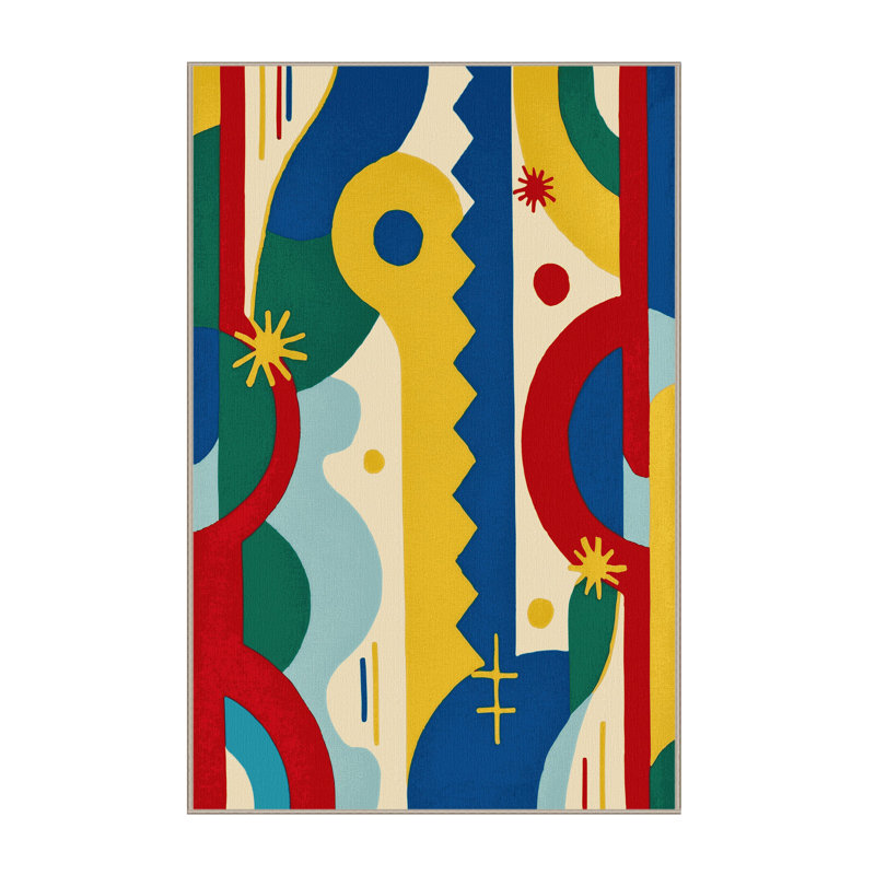 Wacky Stripe Rug, Rectangle 2' x 3'