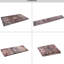Tapis 5 x 8 pour tous les espaces de la maison - lavable, à poils courts, antidérapant, antidérapant, pliable, pour animaux de compagnie et doux, espace pour les taches (bourgogne lavable pliable, salle à manger, salon, doux-1948746705