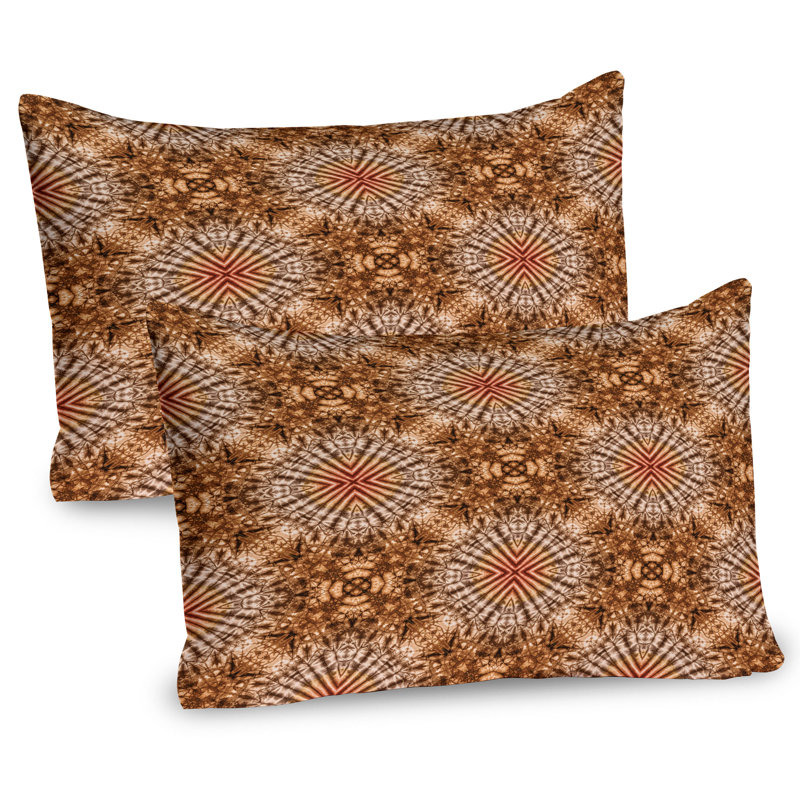 Ensemble de 2 taies décoratives Ambesonne Brown, H 20 po x l 30 po