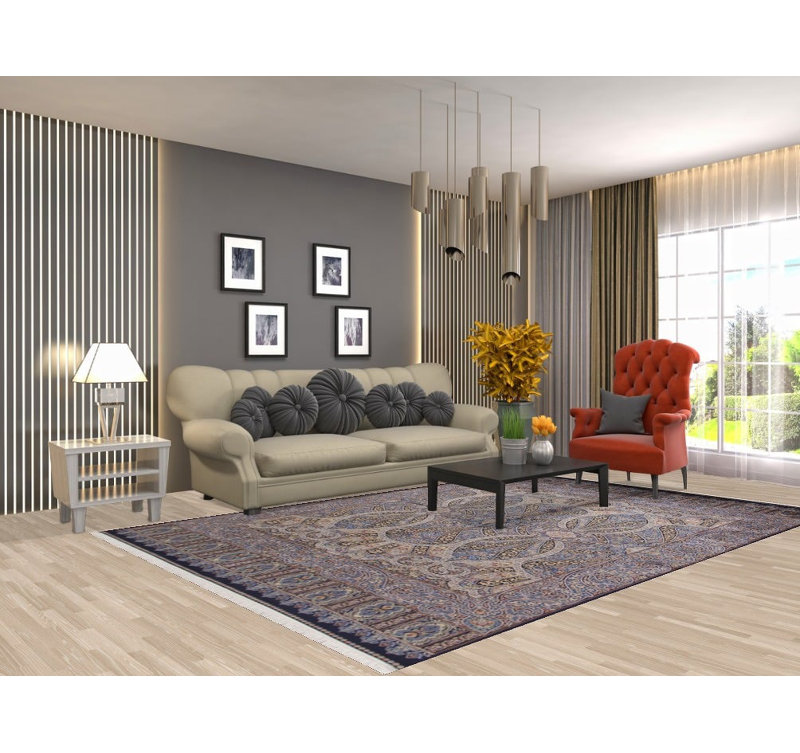 Tapis de salon traditionnel 7 x 10