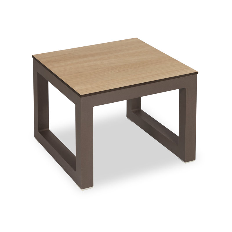 Shelmerdine Square Wood Metal Outdoor Coffee Table , 45cm cm W 45cm cm D