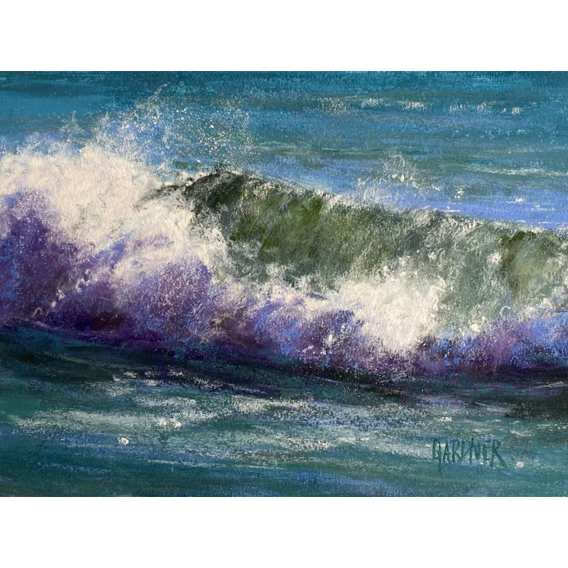 Leaning In Print by Dina Gardner, Wrapped Canvas, 24" H x 32" W x 1.5" D, No Mat