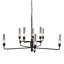 10 - Light Candle Style Sphere Chandelier
