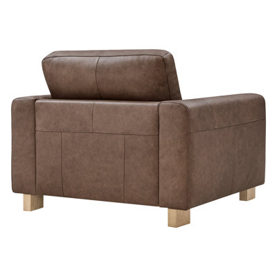 Adika 43.3'' Genuine Leather Armchair
