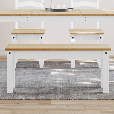 Landrienne Solid Wood Bench