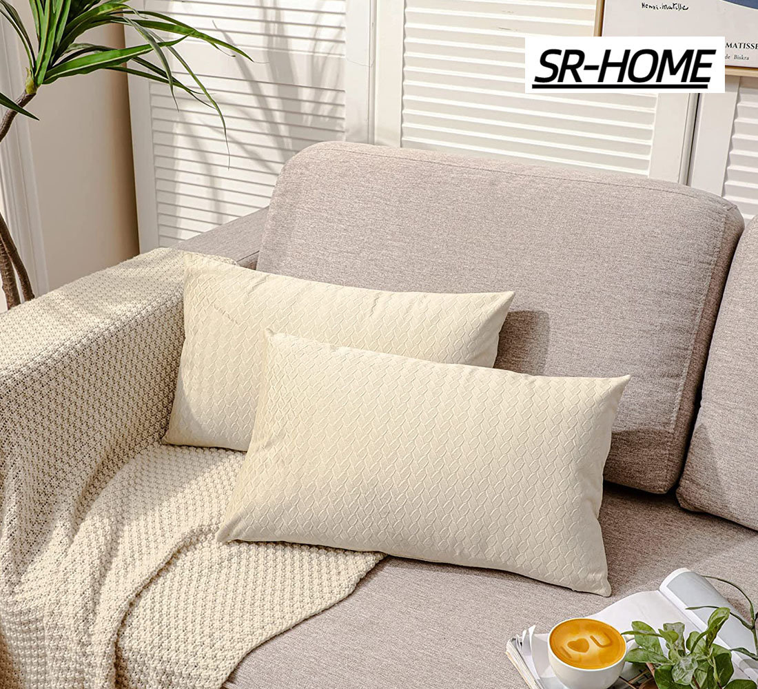 SR-HOME Velvet Pillow Cover