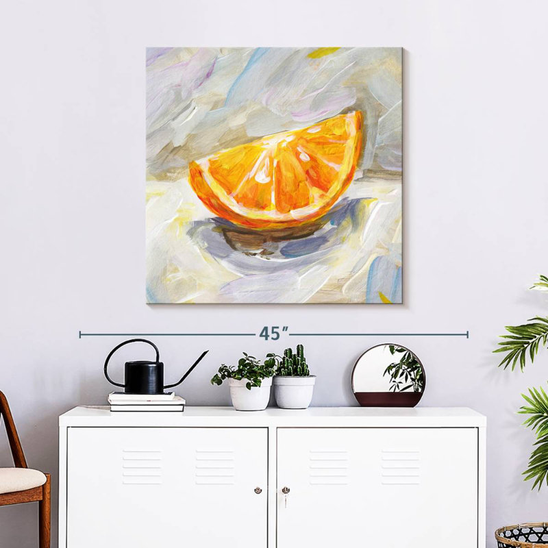 Aadam - orange abstrait