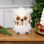Figurine de Noël Woodland Feathery Owl - 7 po