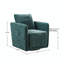 Fauteuil pivotant rembourré 360 degrés Kaley