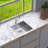23'' L Single Bowl Stainless Steel Kitchen Sink