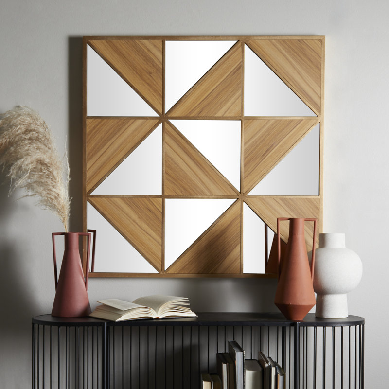 Miroir mural Cole and Grey, L 36 po x P 1,50 po x H 36 po