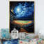 «Modern Baseball Stadium At Night II», impressions sur toile de paysages urbains-2082208726-2082208722