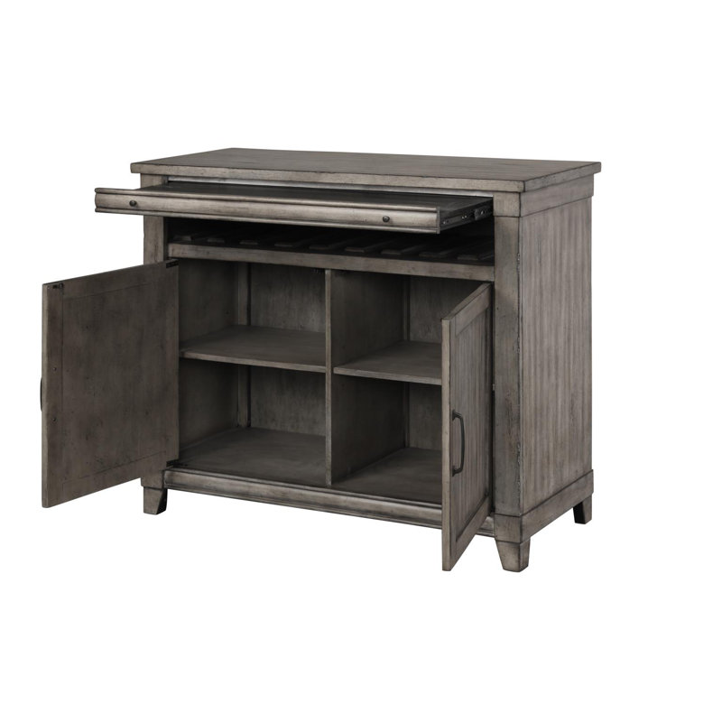 Console de rangement de vin Isabela