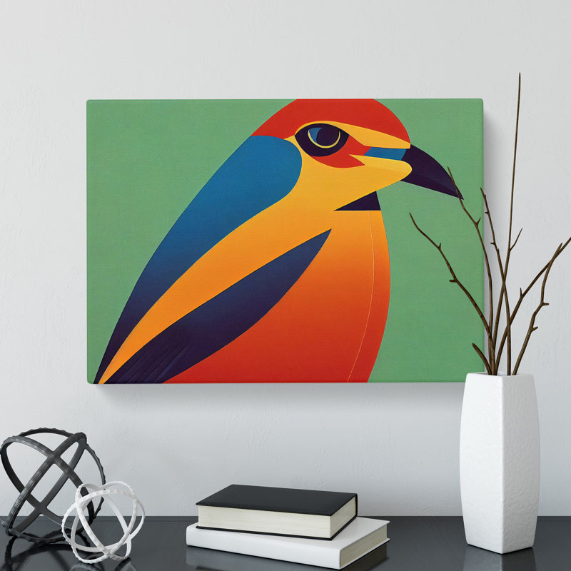 Dreamlike Bird - Wrapped Canvas, 35cm H x 50cm W x 3cm D