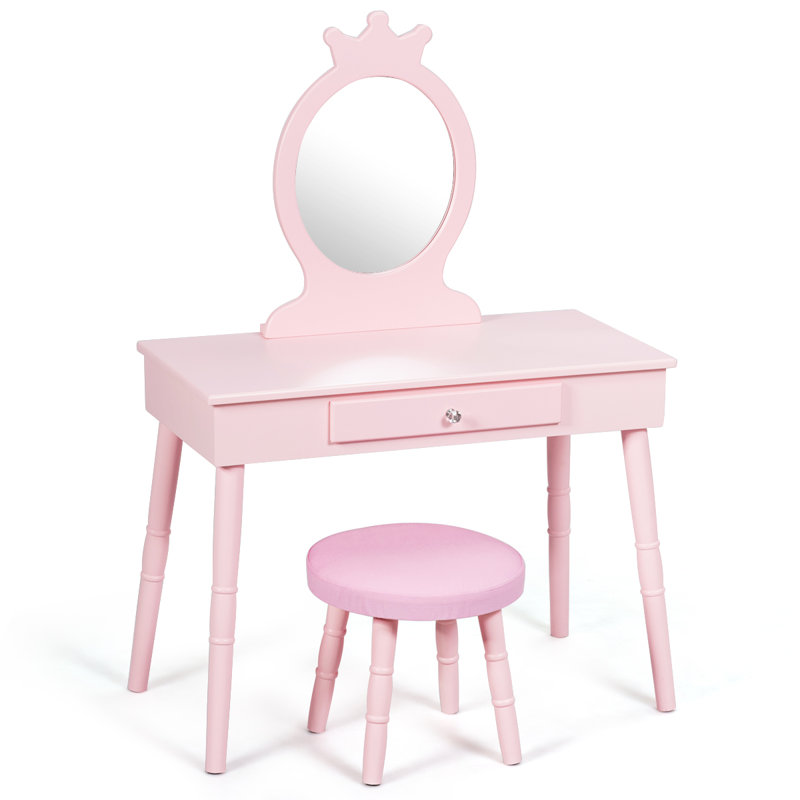Guernsey Kids Vanity Set with Mirror