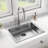 1.5 GPM Single Hole Pull Down Kitchen Faucet-101416530