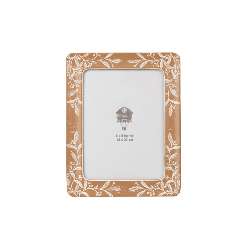 RESIN PHOTOFRAME 15X20 CM, Natural