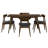 5-Piece Dining Table Set-2085225947