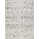Our PNW Home x Livabliss Machine Washable Oriental Boho Brown Area Rug