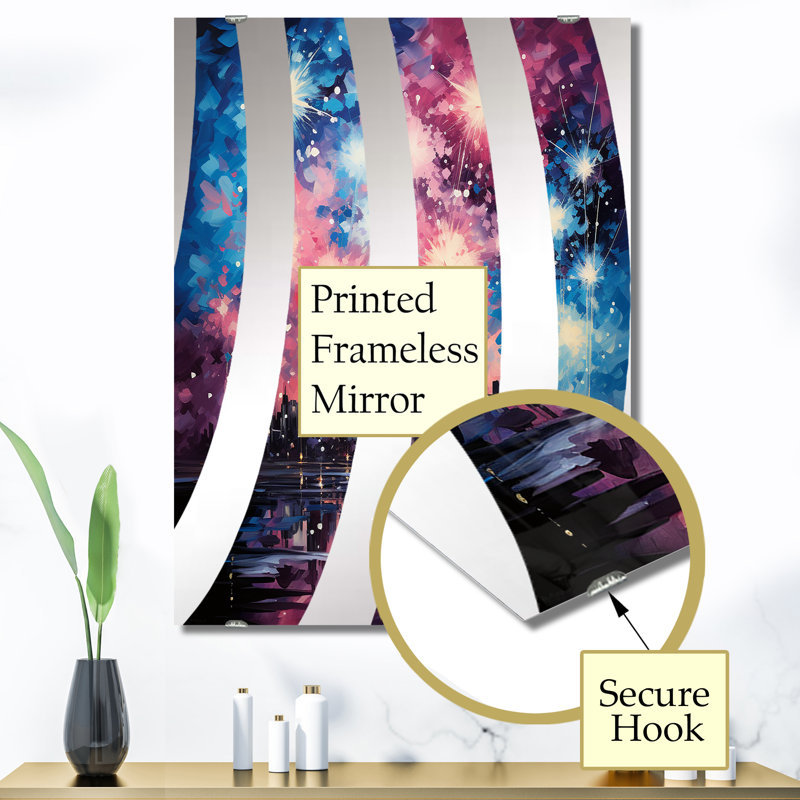 Miroir mural Azeneth, 40 po x 30 po