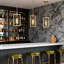 1-Light Cylinder Pendant Light Glass Shade