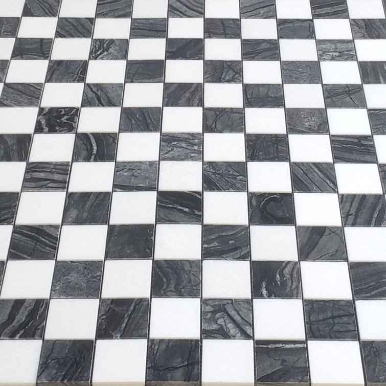 Black And White Checkered Tile - Wayfair Canada