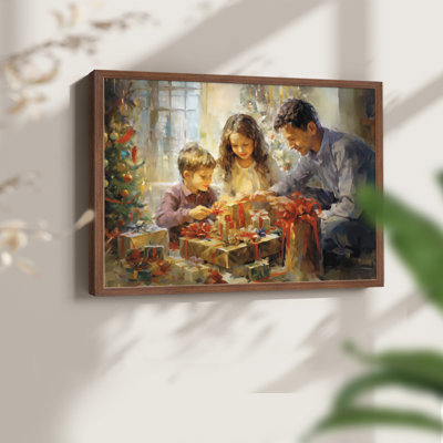 Chirstmas Art-CDXLI - Reproduction encadrée - Restickable