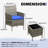 Compact 3-Piece Outdoor Patio Bistro Set PE Rattan Conversation Set-1925214852