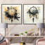Beige et gris Dreams Keepers - Ensemble de 2 colliers carrés Dream Catcher-1765317590-1765317589