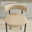 Chaise de salle à manger rembourrée Modern-1196550216-1196550219-1196550217